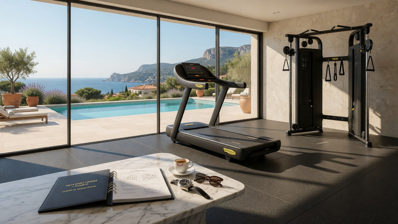 Matériel fitness depuis la Suisse, Belgique ou Monaco : ce qu'il faut savoir avant de commander pour votre résidence en France