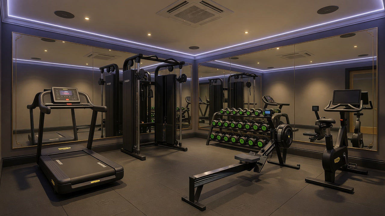Home gym à 50 000 € : comment répartir le budget entre matériel, sol, installation et finitions ?