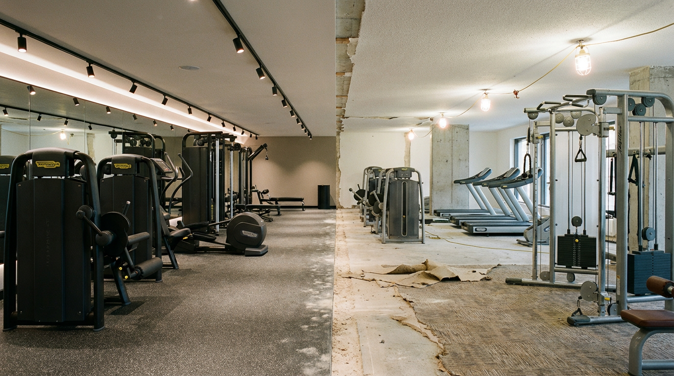 Rénover un espace fitness existant : comment planifier un projet sans improviser