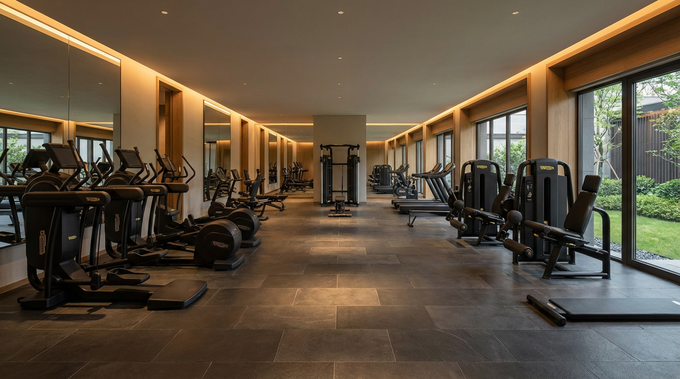 Salle de sport dans un hôtel 4 ou 5 étoiles : comment concevoir un espace à la hauteur du positionnement