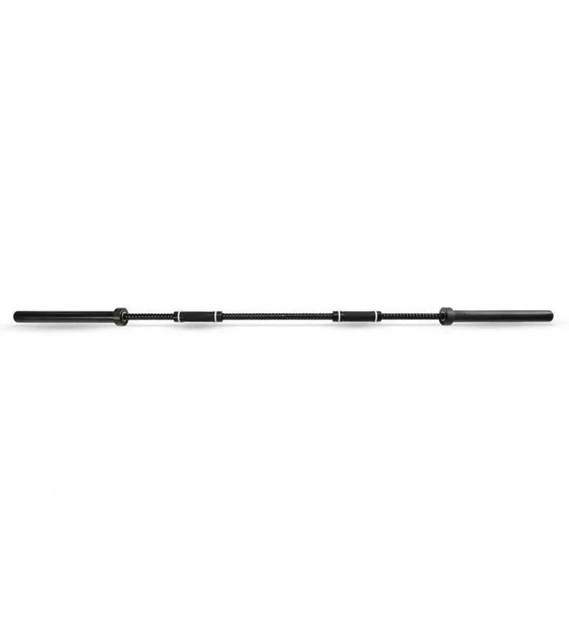 Barre olympique musculation 220 cm tressée 50 mm pro - CENTRALGYM.FR