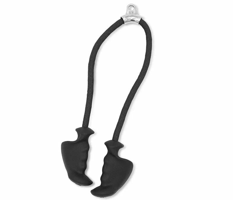 Corde ergonomique tirage poulie musculation home gym - CENTRALGYM.FR