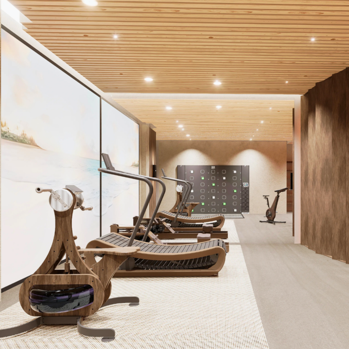 Étude de conception - Espace fitness premium