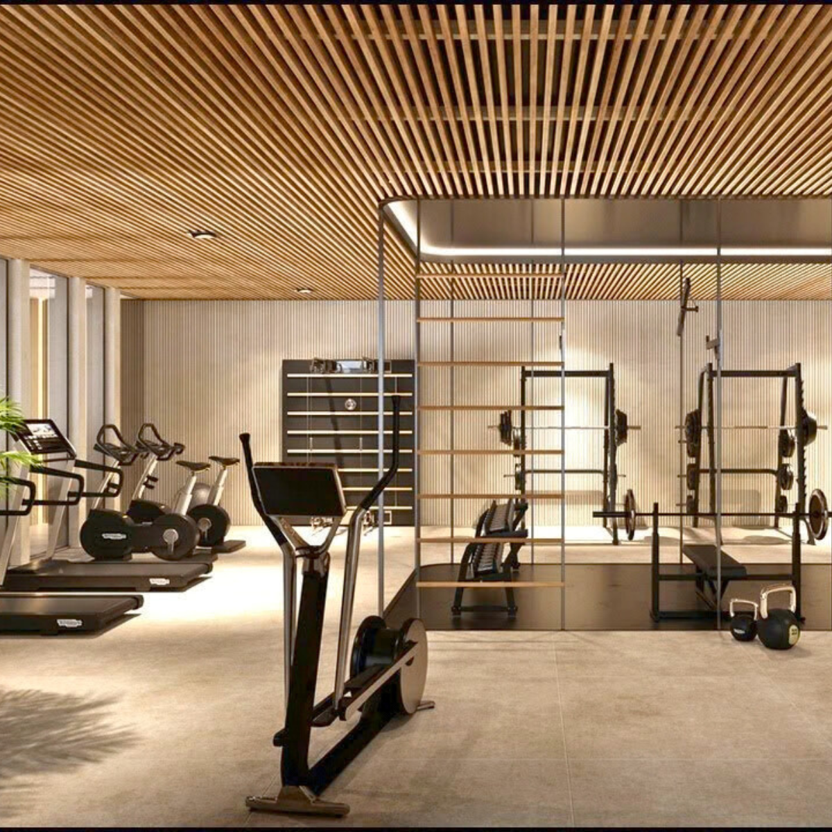 Étude de conception - Espace fitness premium