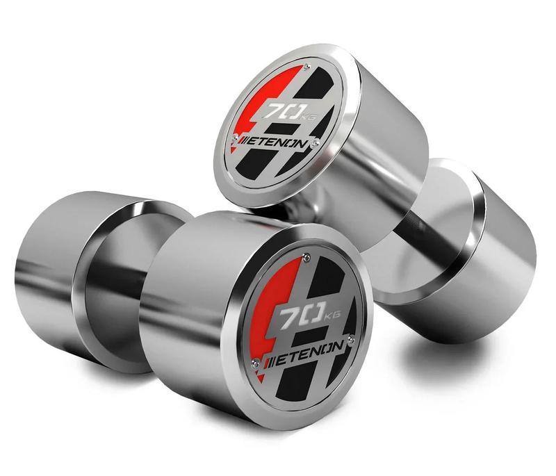 Haltères Ronds Acier (Neuf)