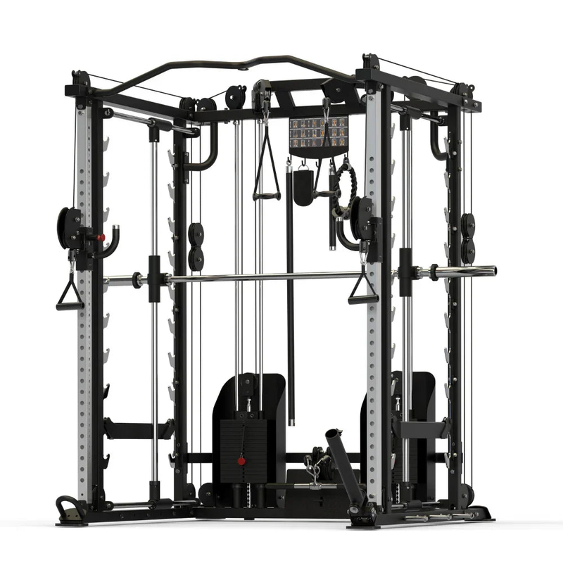 Multistation A-SP9B - Smith machine 3D avec poulie vis à vis (Neuf)