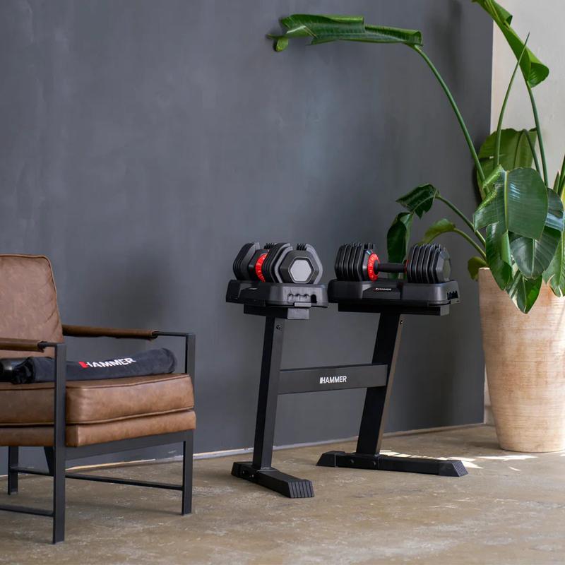 StrongLock 4.0 - Ensemble haltères réglables de 7 à 25kg (Neuf)