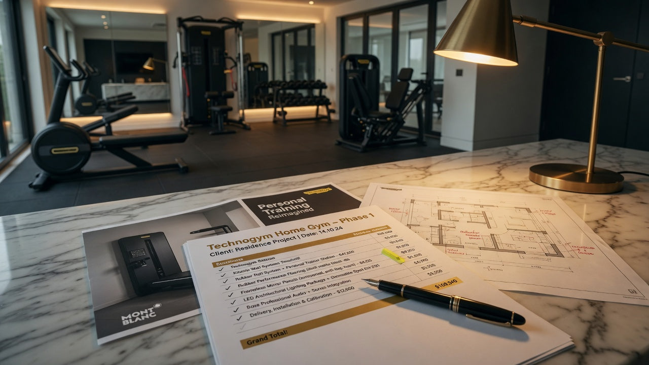 Négocier le prix d'un home gym haut de gamme : sur quoi, comment, et jusqu'où ?