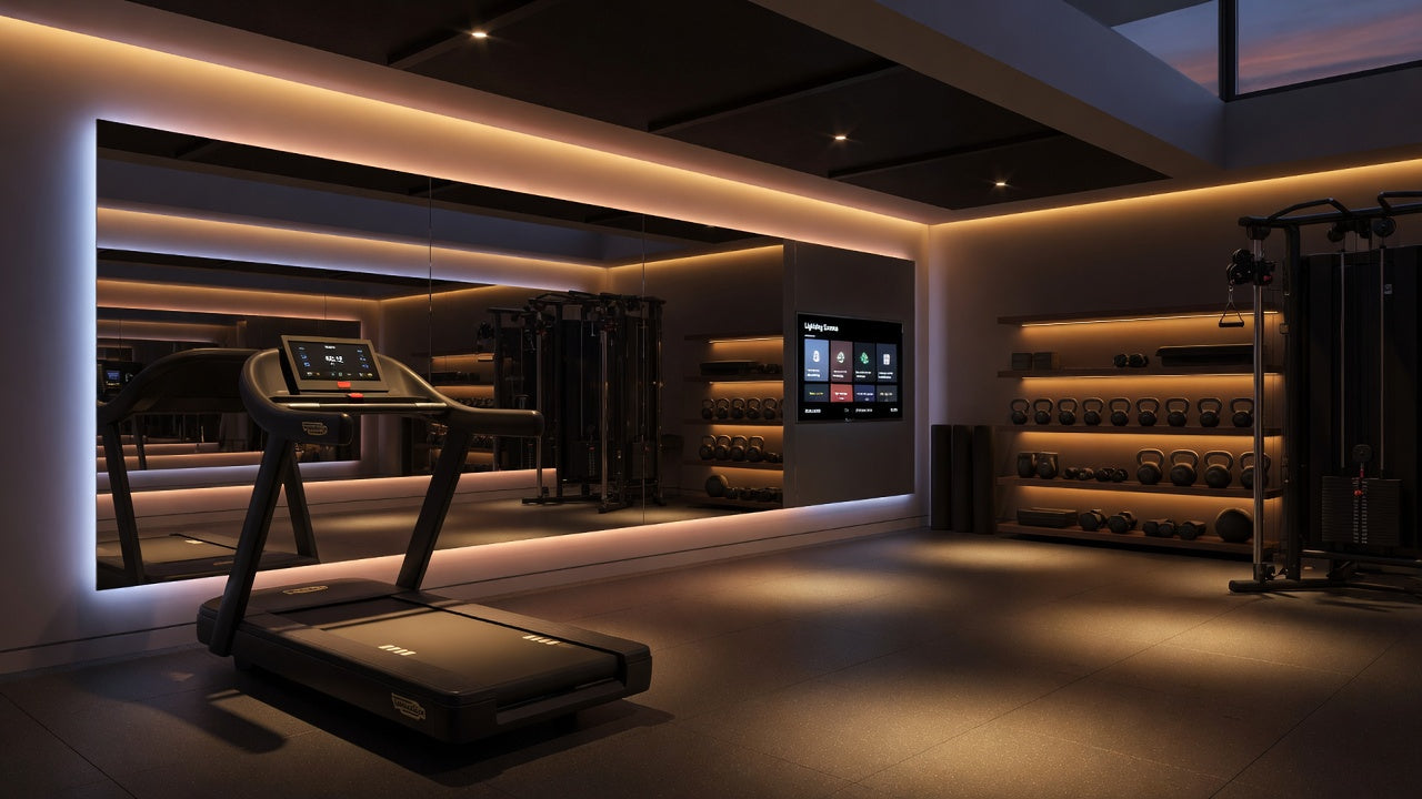 Éclairage salle de sport privée : comment concevoir un système qui booste la performance et l'esthétique ?