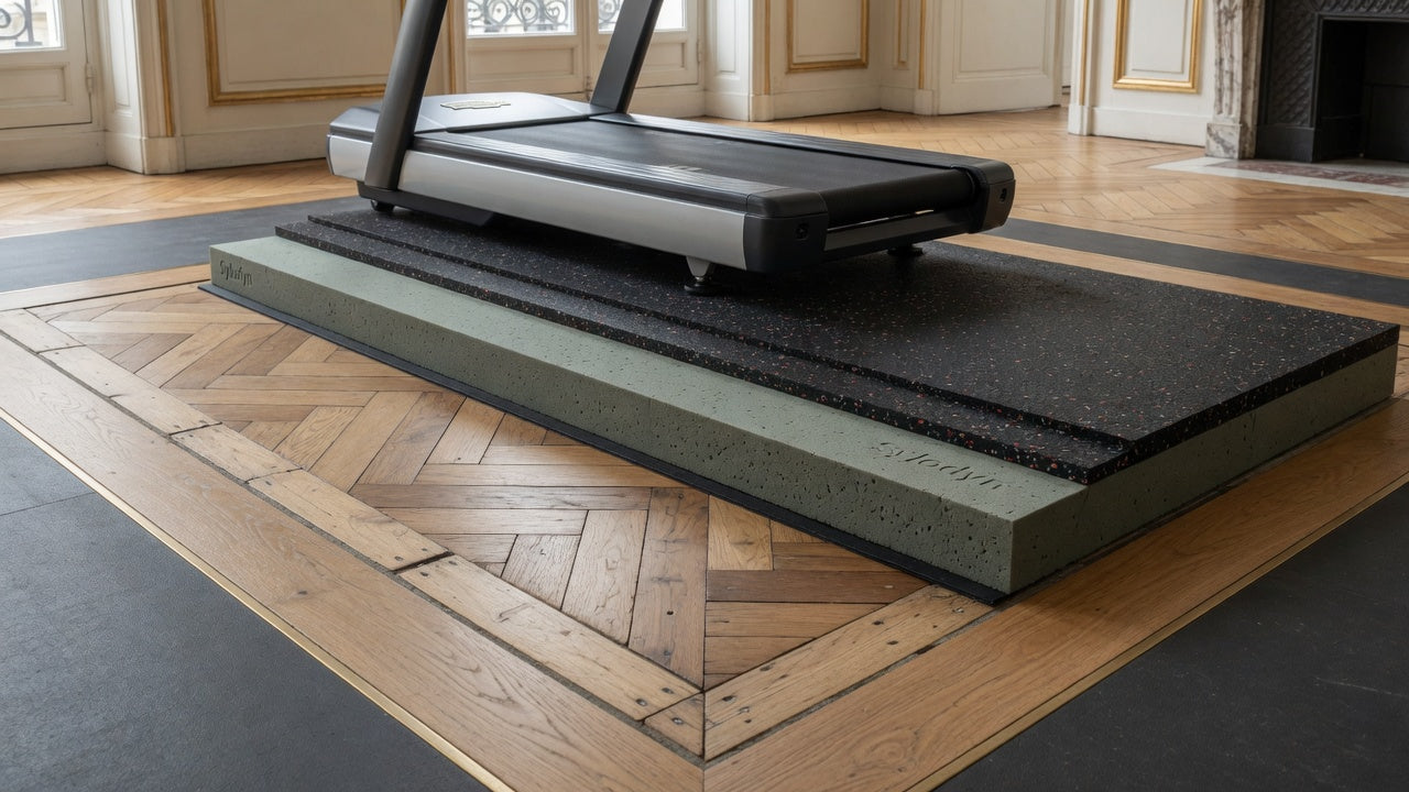 Acoustique d'un home gym en appartement : pourquoi le sol seul ne suffit pas