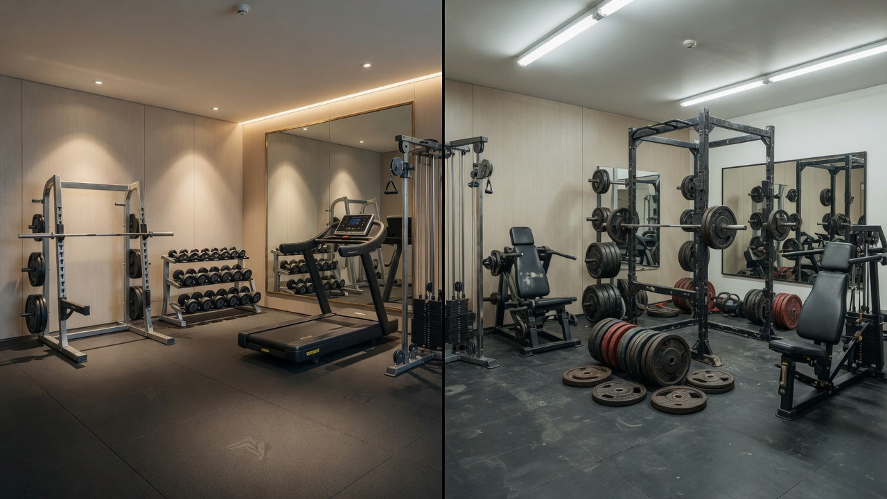 Rack multifonction ou machines isolées dans un home gym de 20 à 40 m² : quel choix s'impose vraiment ?