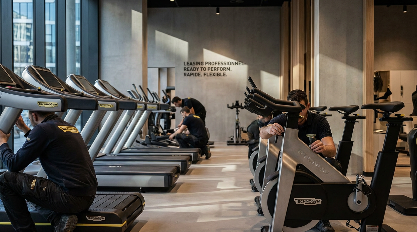 Leasing professionnel : l’outil le plus intelligent pour équiper votre salle de sport avec Central Gym