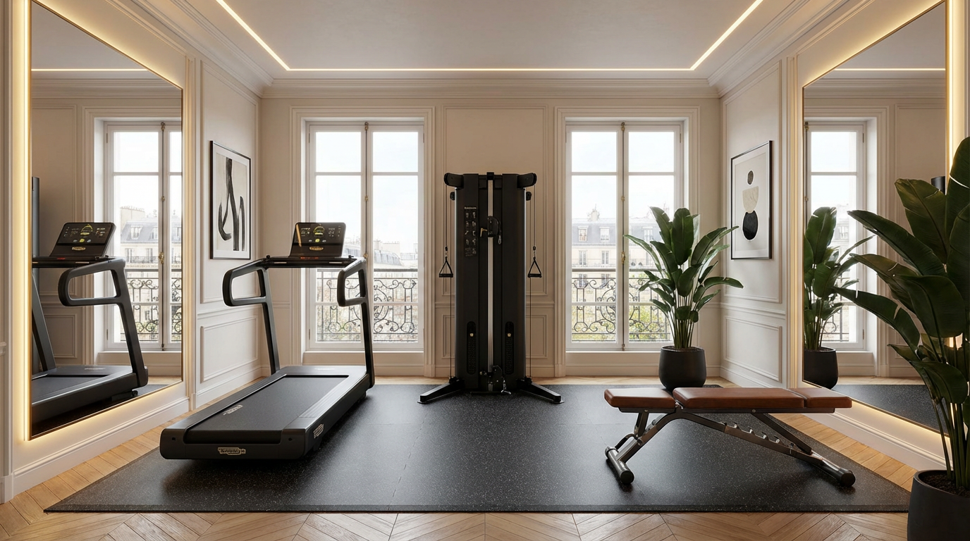 Home gym haut de gamme Paris : comment concevoir un espace de A à Z