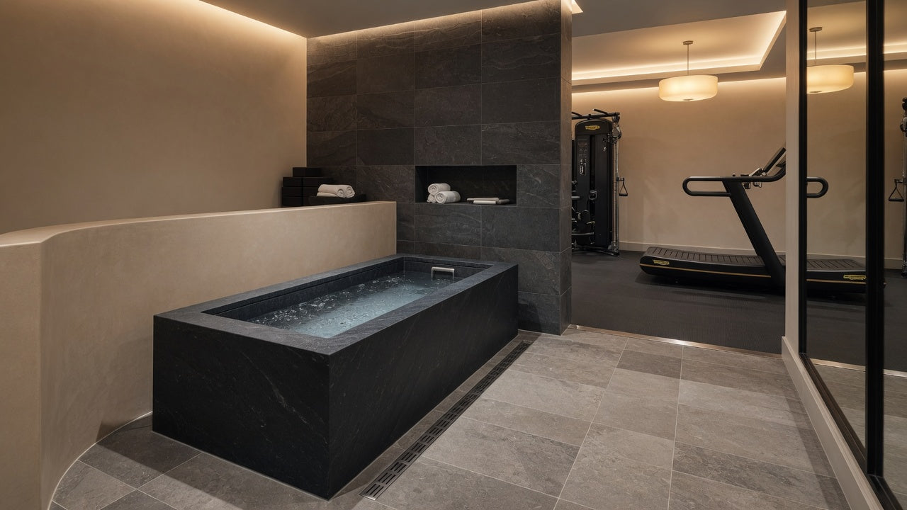 Intégrer un bain froid dans un espace fitness : le projet technique que personne n'anticipe assez