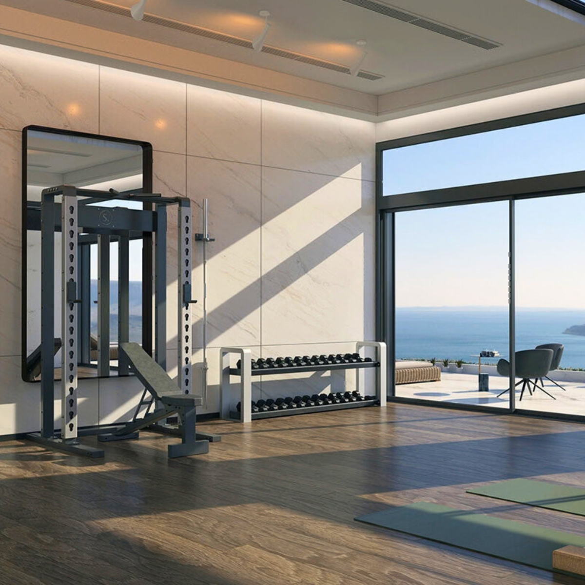 Étude de conception - Espace fitness premium