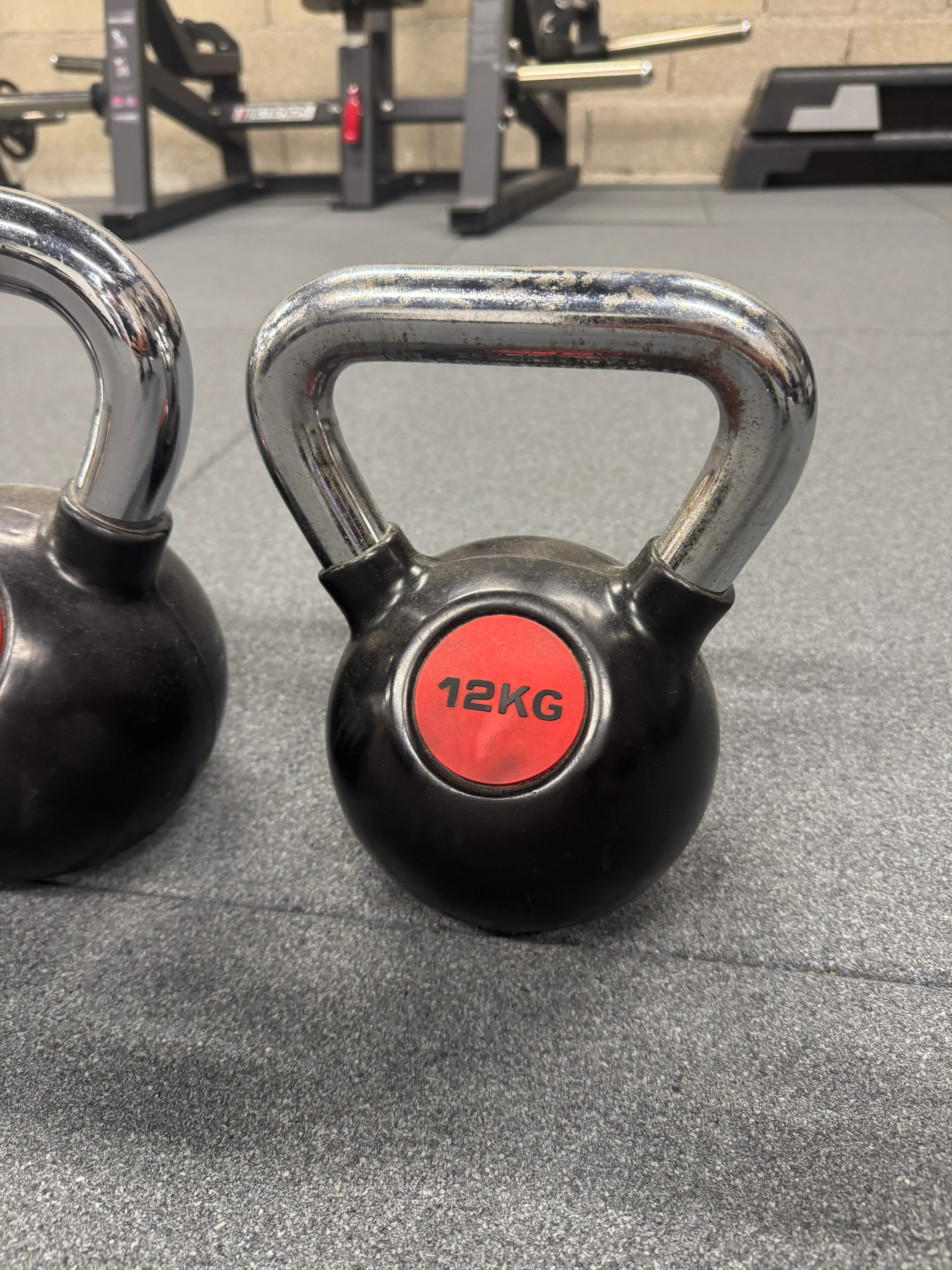 Série Kettlebell Caoutchouc 12-16-20-24kg (Occasion)