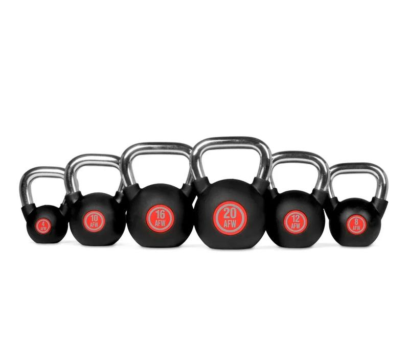 Kettlebell caoutchouc entraînement fonctionnel musculation - CENTRALGYM.FR