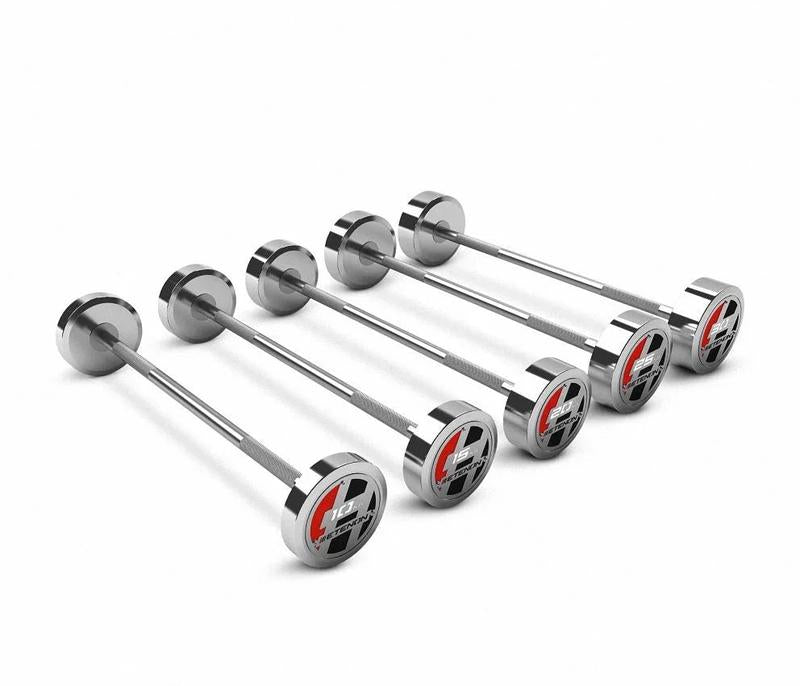 Kit 5 Barres Droites Biceps Iron 10 à 30kg (Neuf)