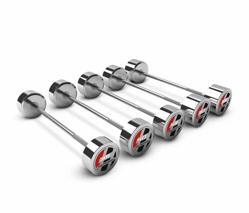 Kit 5 Barres Droites Biceps Iron 35 à 55kg (Neuf)
