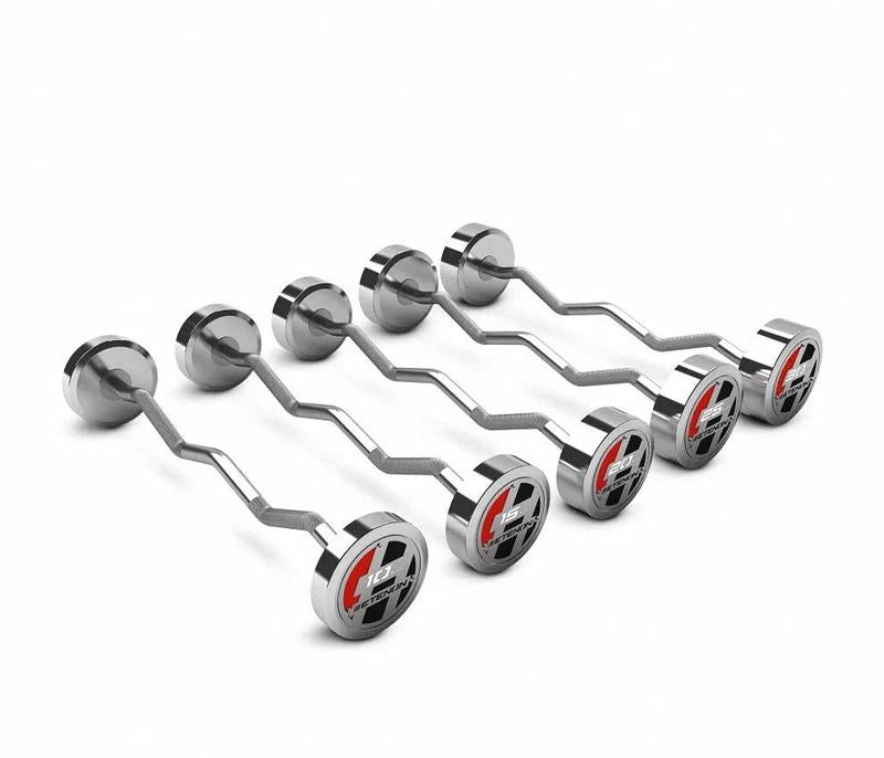 Kit 5 Barres Z Biceps Iron 10 à 30kg (Neuf)