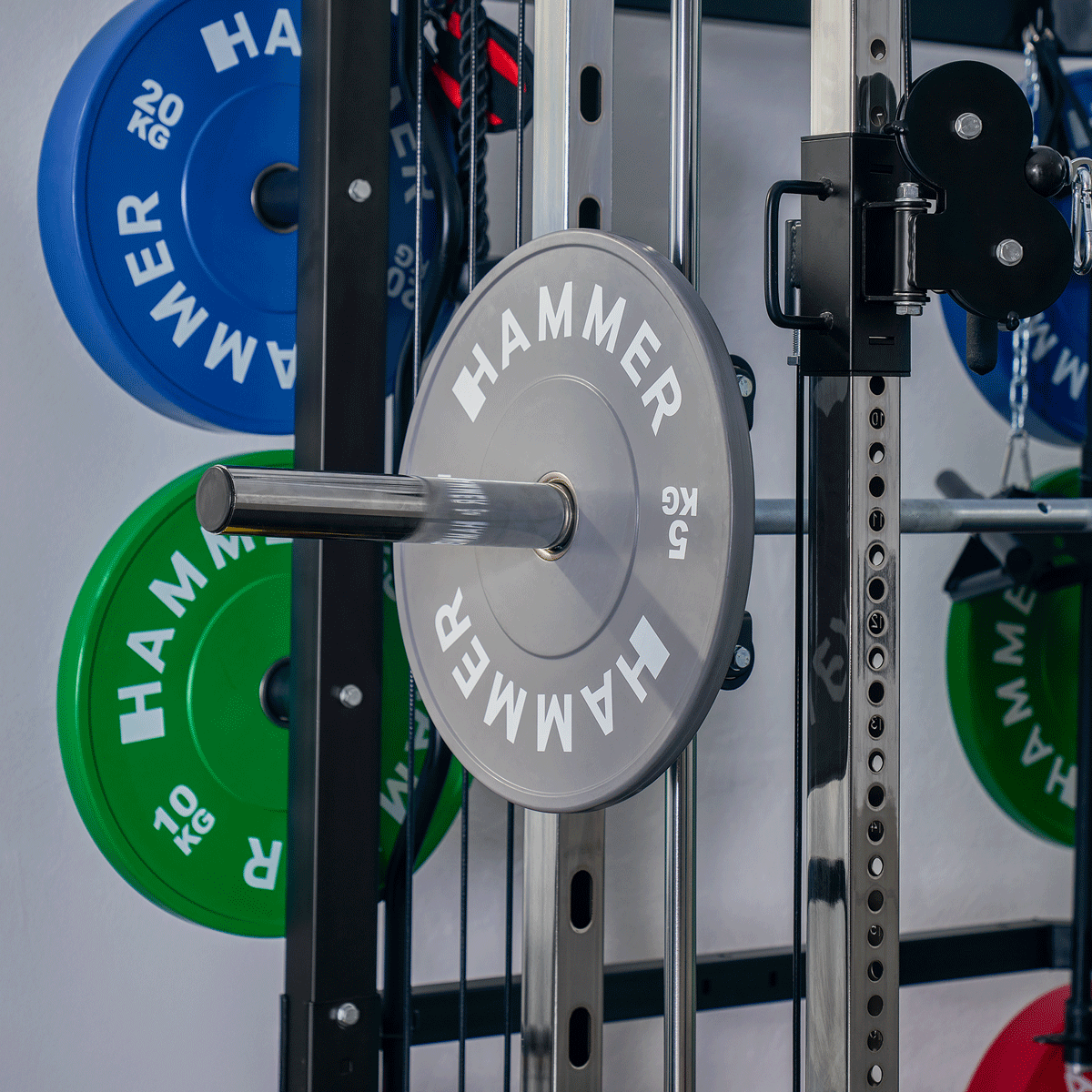 Multi gym Autark Smith Machine - Multi station poulie vis à vis (Neuf)