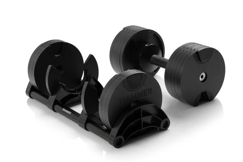SmartLock - Ensemble haltères réglables de 2 à 20kg (Neuf)