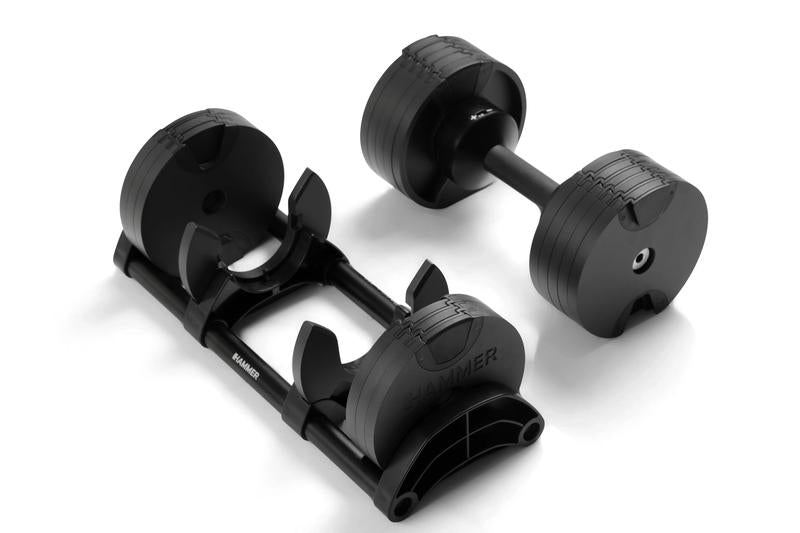 SmartLock - Ensemble haltères réglables de 2 à 20kg (Neuf)