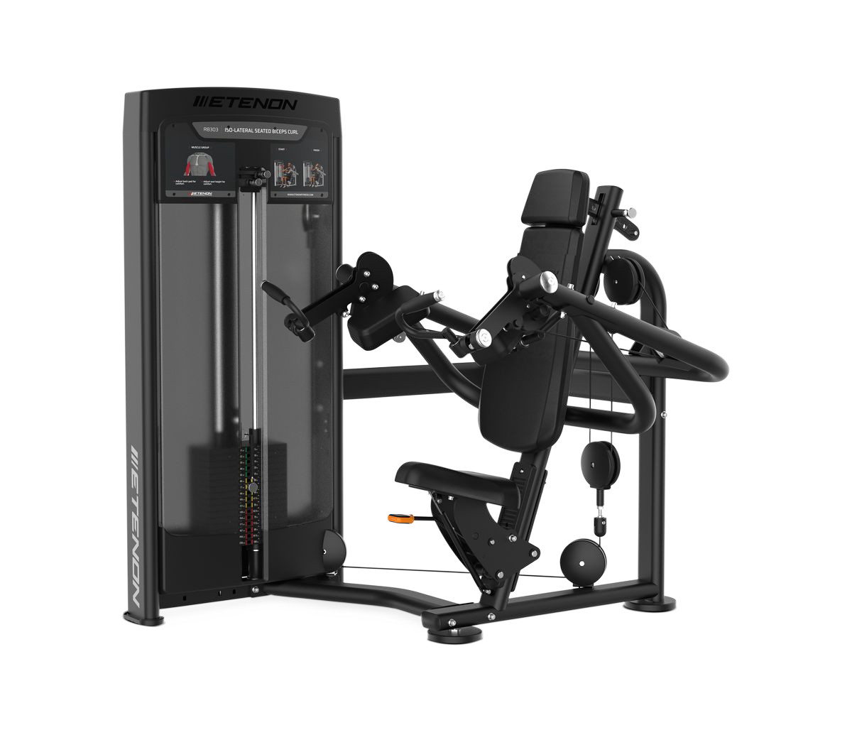 R8 Unilateral Biceps Curl – Machine biceps unilatérale (Neuf)