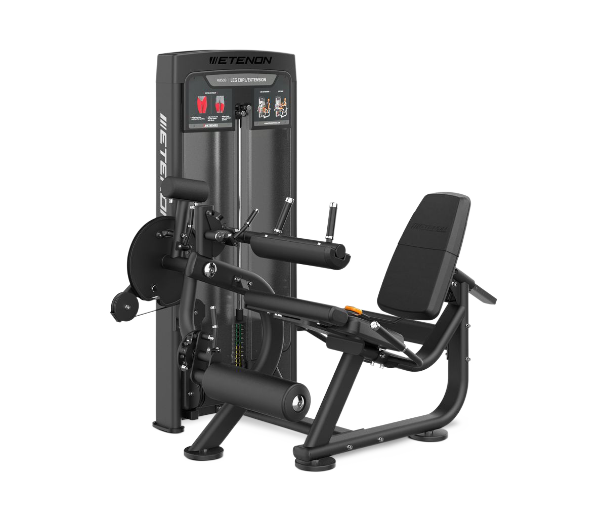 R8 Dual Leg Extension/Seated Leg Curl – Machine jambes multi-fonction (quadriceps / ischios) (Neuf)