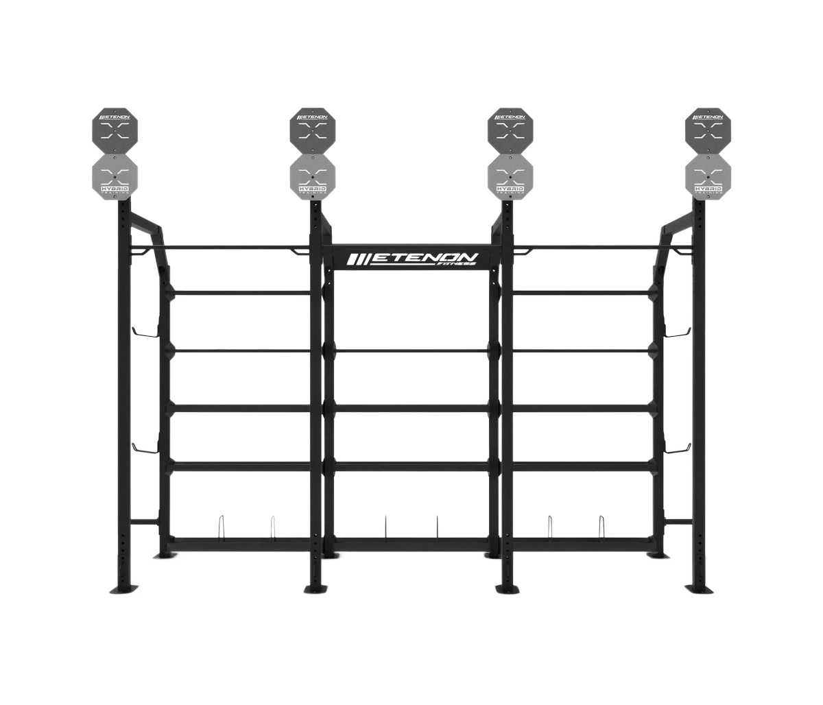 Storage Rack with Target Hyrox Hybrid Training - Rack de rangement hybride avec cible (Neuf)