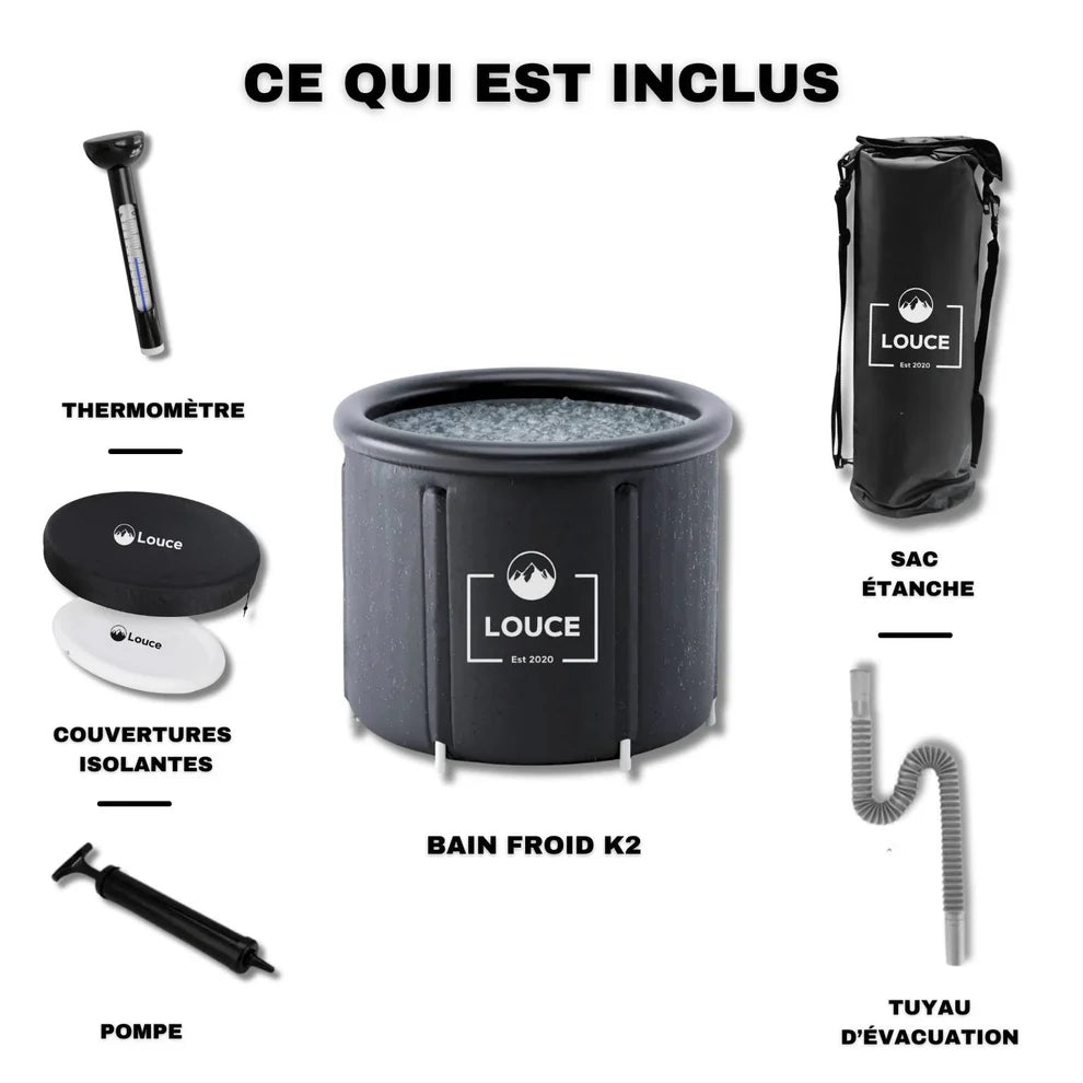 K2 - Bain froid portable (Neuf)
