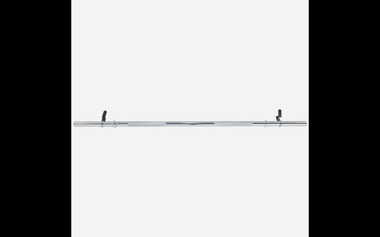 Barre droite musculation 120 cm 28 mm home gym compacte - CENTRALGYM.FR