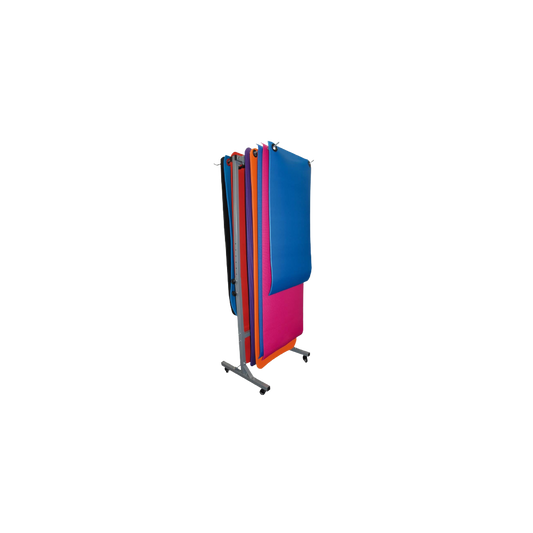 Chariot roulant pour tapis de gym (Neuf)