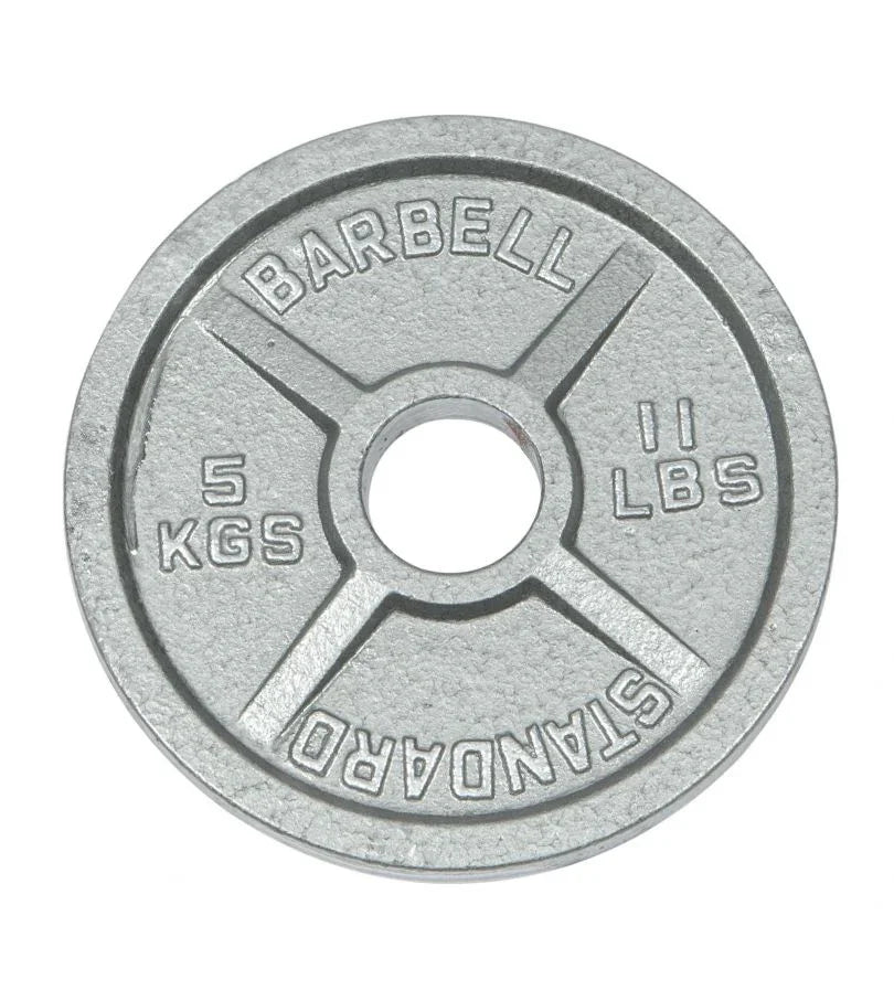 Disque olympique en fonte 50mm pour musculation - CENTRALGYM.FR