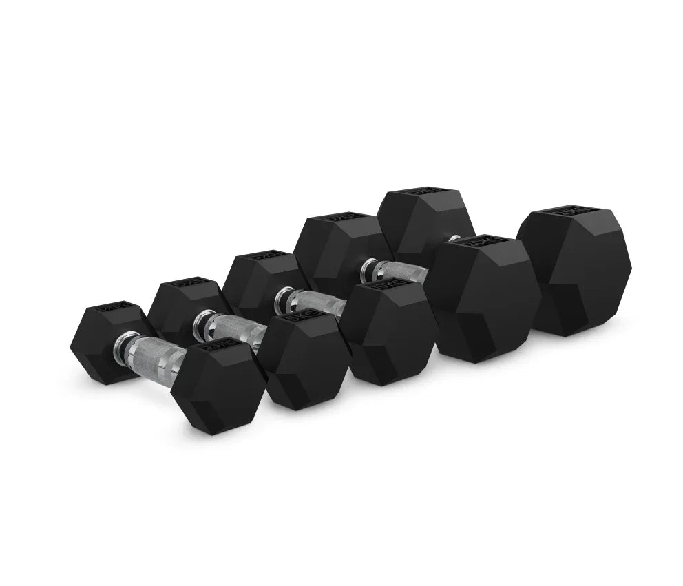 Haltère hexagonal musculation Cross Training home gym - CENTRALGYM.FR