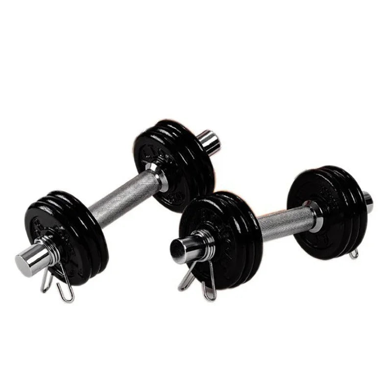 Kit haltères 2x5kg – musculation à domicile 28 mm - CENTRALGYM.FR